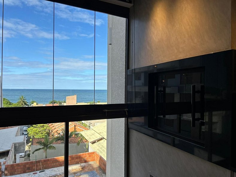 253 - Apartamento de 2 suítes com vista Mar