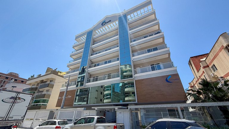 407- Apartamento 2 suítes próximo a praia