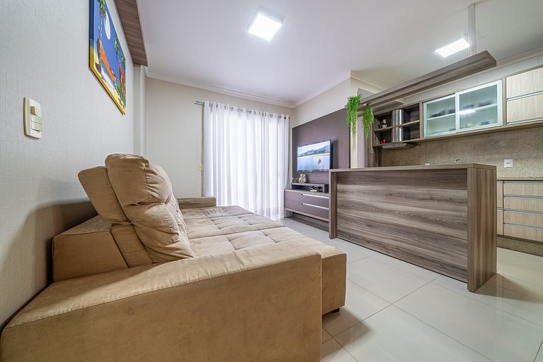 059 - Apartamento 2 Dormitórios na praia de Bombas