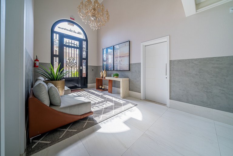 060 - Apartamento de dois dormitórios na praia de Bombas