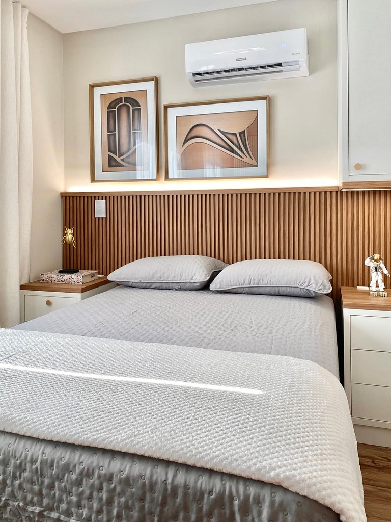 165- Apartamento de 3 quartos na praia de Canto Grande