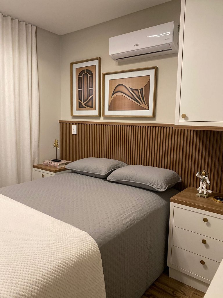 165- Apartamento de 3 quartos na praia de Canto Grande