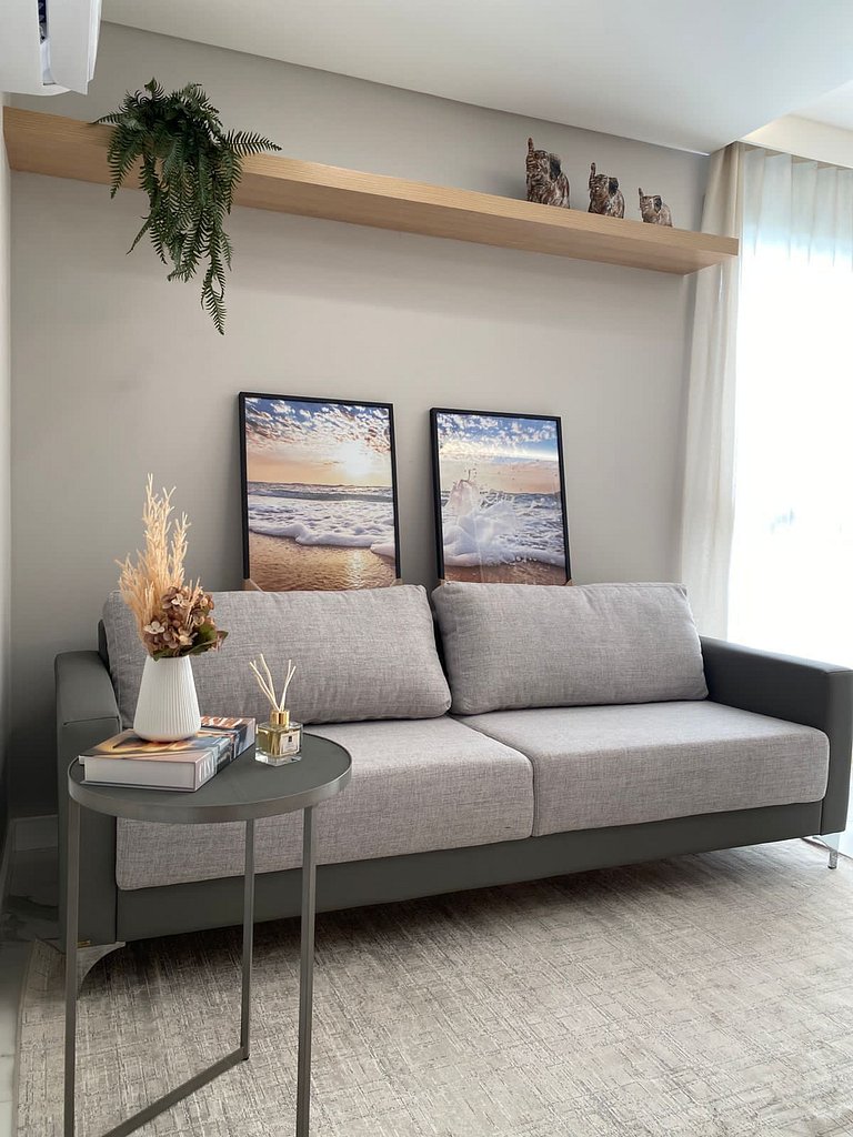 165- Apartamento de 3 quartos na praia de Canto Grande
