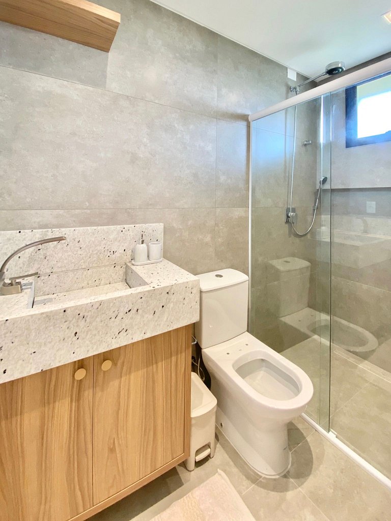 165- Apartamento de 3 quartos na praia de Canto Grande