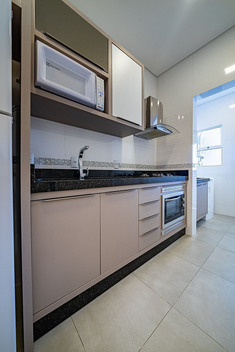 166 - Lindo apartamento na praia de Canto Grande