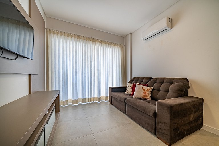 166 - Lindo apartamento na praia de Canto Grande