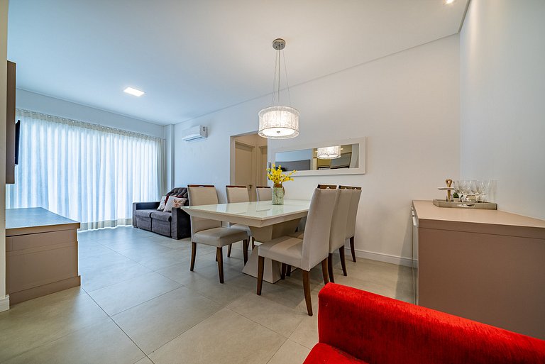 166 - Lindo apartamento na praia de Canto Grande