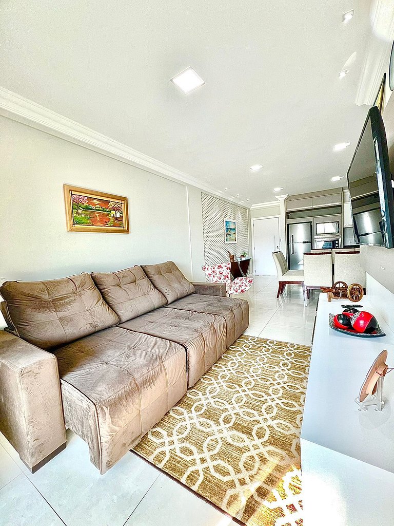 062 - Apartamento em Bombas, muito conforto e espaço.