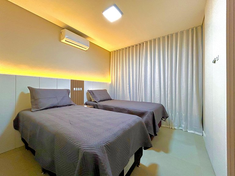 185 - Cob. com 02 suites 100m da praia de Mariscal