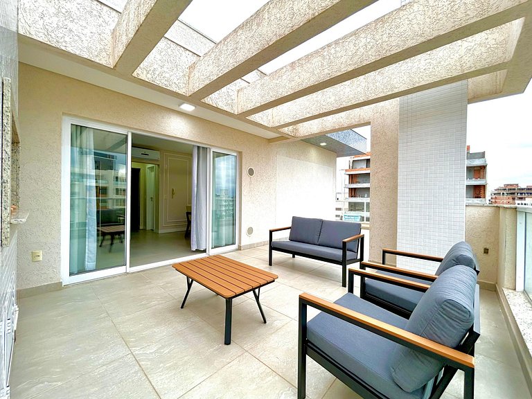 185 - Cob. com 02 suites 100m da praia de Mariscal