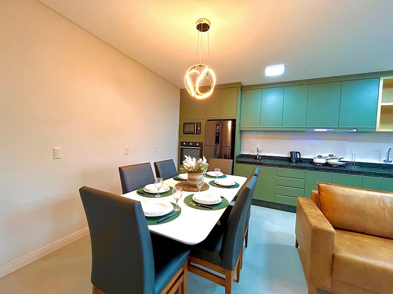 186 - Apartamento confortável em Canto Grande