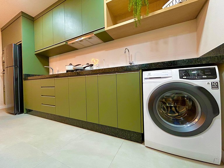 186 - Apartamento confortável em Canto Grande