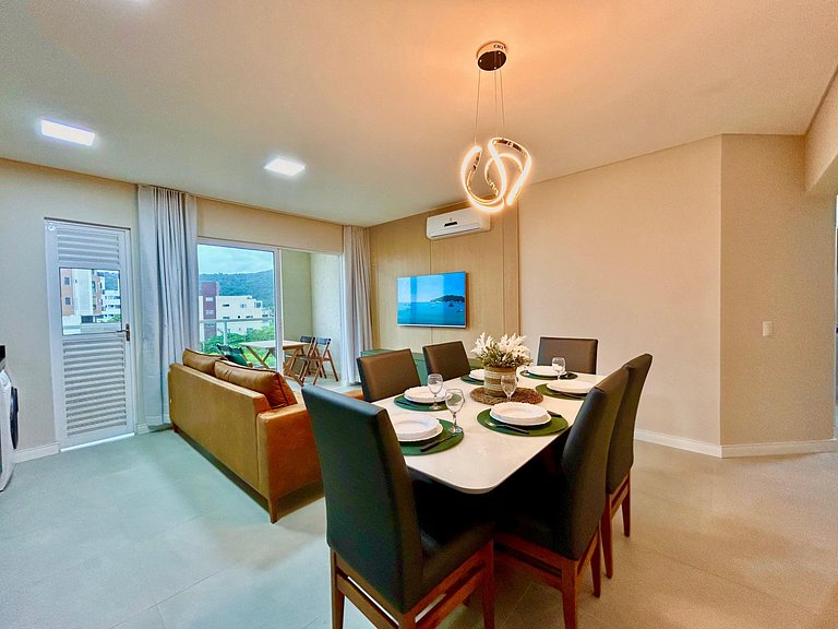 186 - Apartamento 3 quartos na praia Mariscal