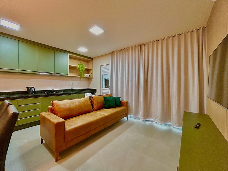 186 - Apartamento 3 quartos na praia Mariscal