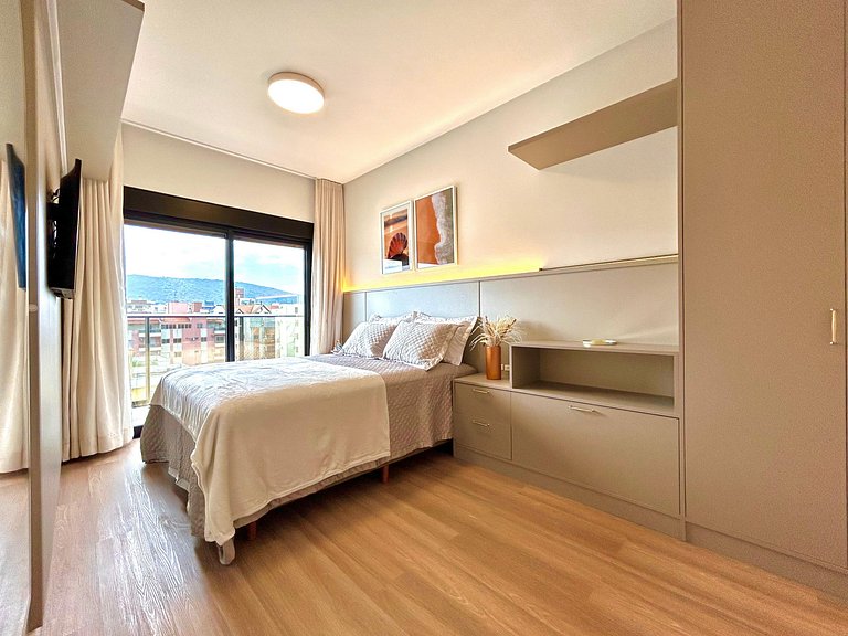 Apartamento em Bombas, muito conforto e espaço.