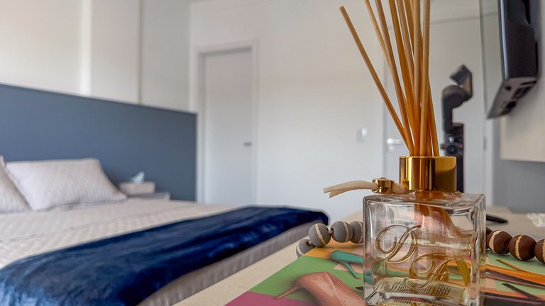 409- Apartamento em 220 metros da praia de Bombas