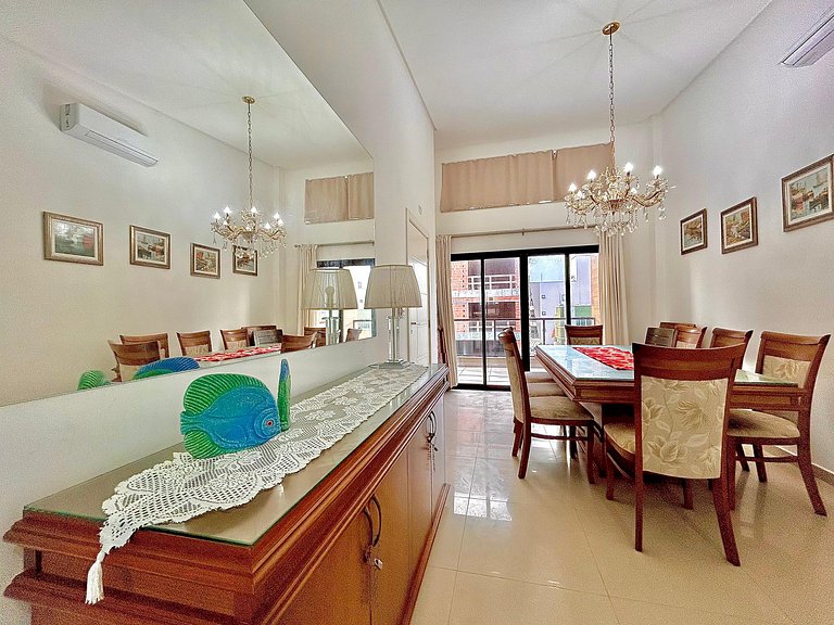 157 - Cobertura Duplex Vista Mar com Jacuzzi