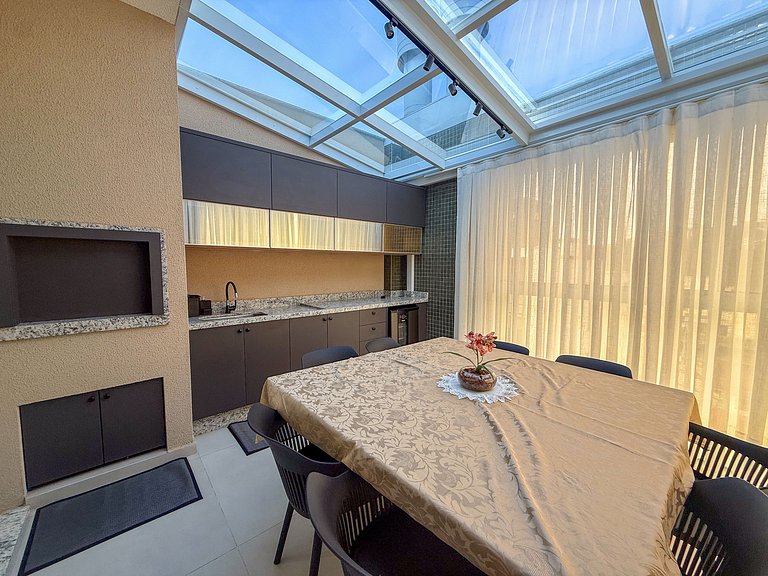 070 - Fantástica cob duplex em 180 metros da praia