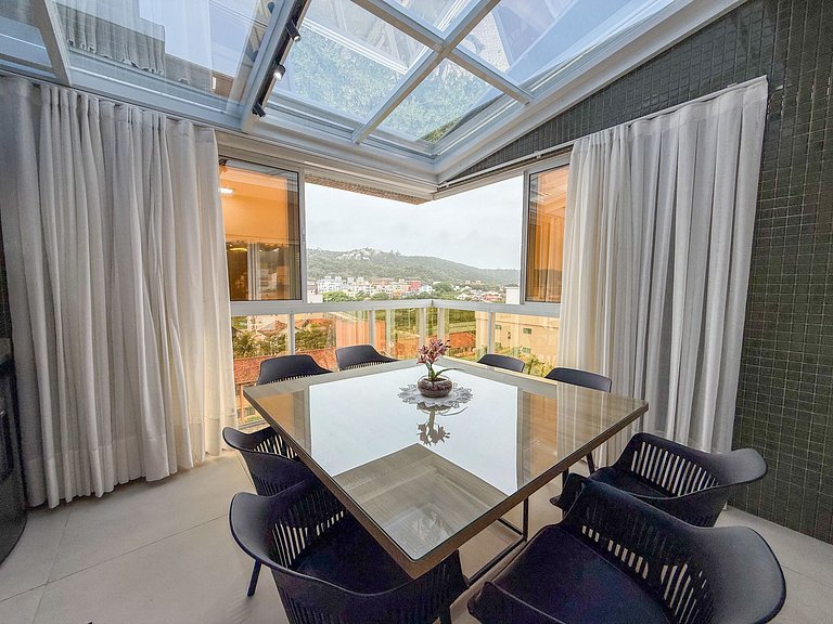 070 - Fantástica cob duplex em 180 metros da praia