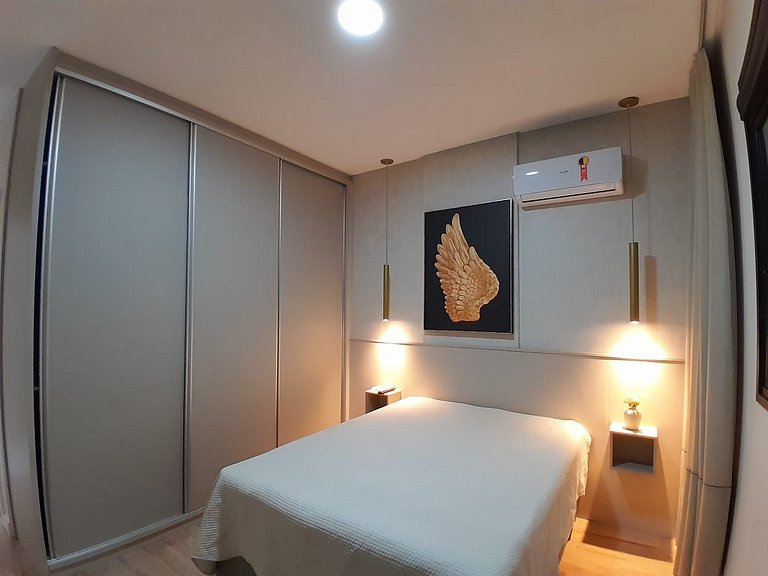 203 - Conforto e estilo a 350m da Praia de Bombas